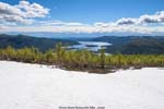 View from Prinskullen hike...snow.