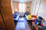 The lodge-luxurious accomodations.
